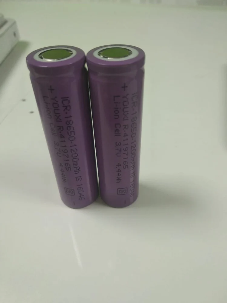 18650 Lithium Ion Cell 100% Original 1200 Mah