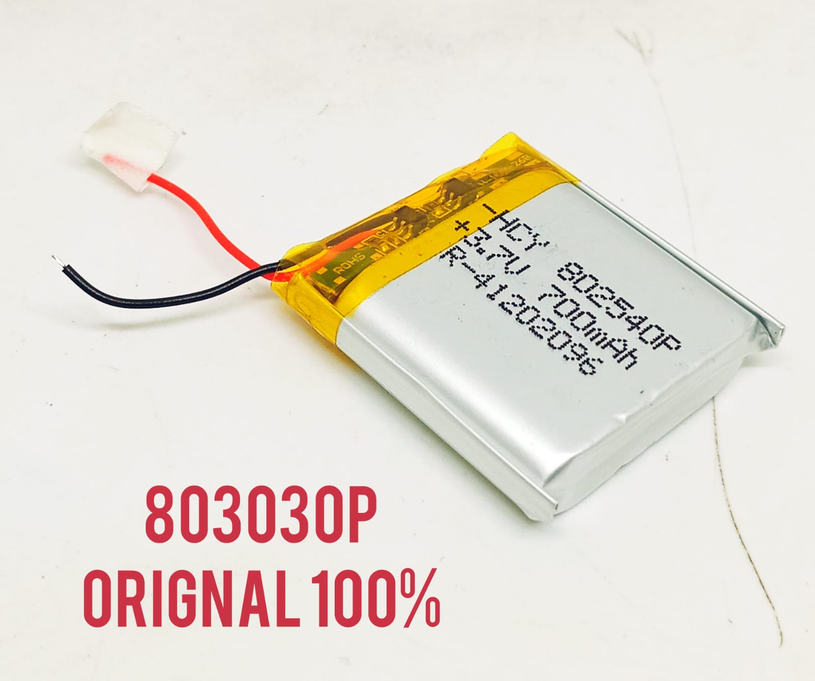 Lipo 803030P polymer battery 100% original