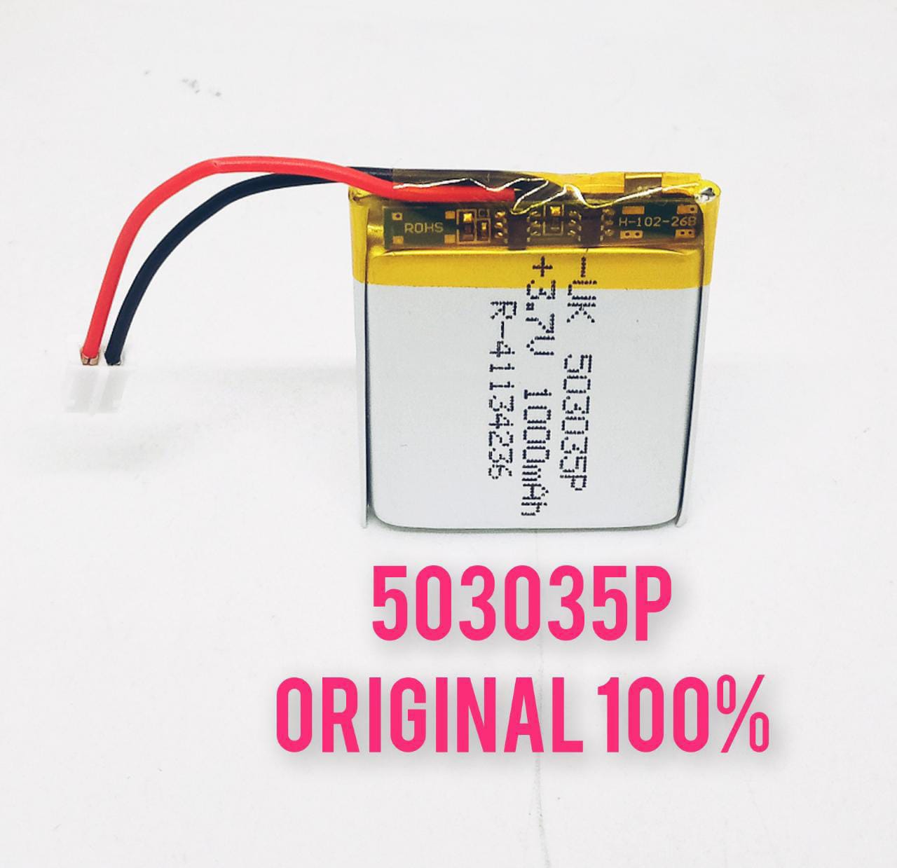 Lipo 503035 polymer battery 250 mAh 100% original