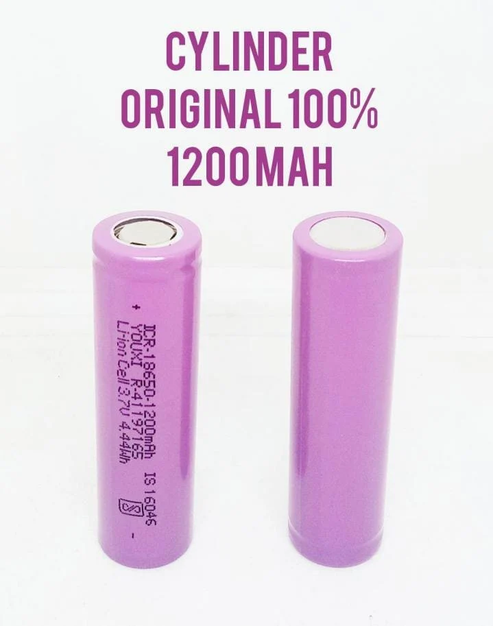 CYLINDER / ORIGINAL 100% , 1200mAh