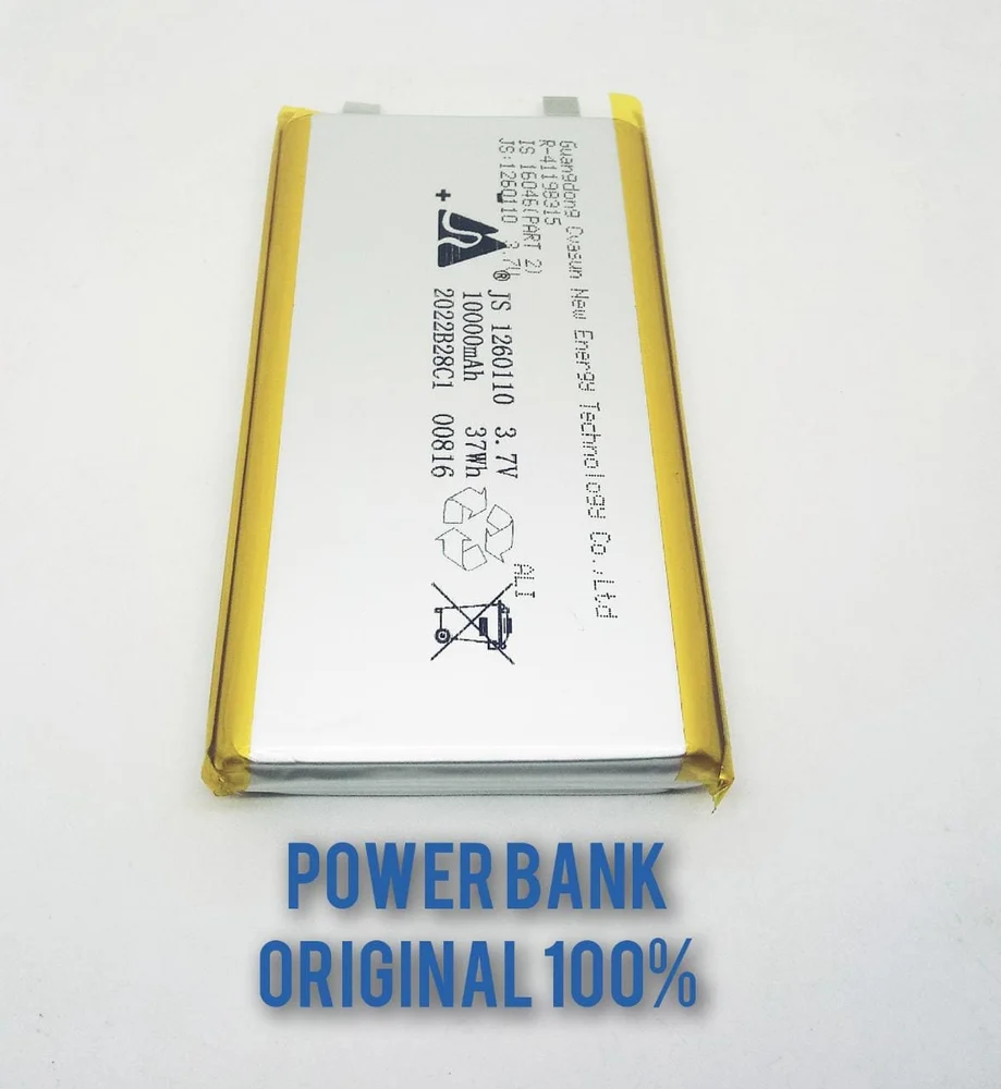 10000 MAh Rechargeable Lithium Polymer Cell for power bank